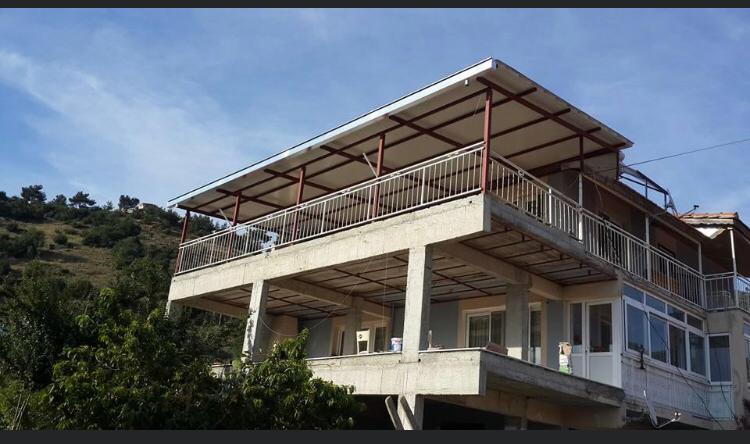 teras kapatma çatı sistemleri