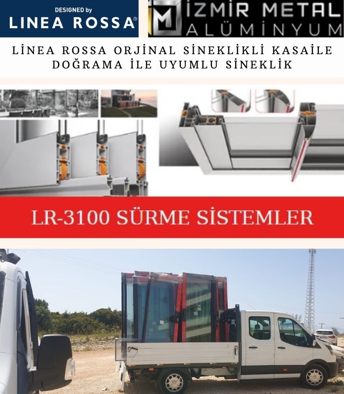 Linea Rossa sürgülü kapı pencere sineklik