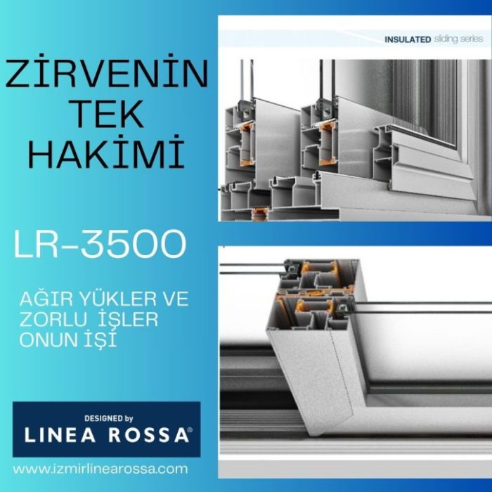 LR 3500 Hebeschiebe sürgülü doğrama